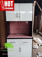 LEMARI SAYUR / RAK PIRING / LEMARI DAPUR MINIMALIS 2 PINTU